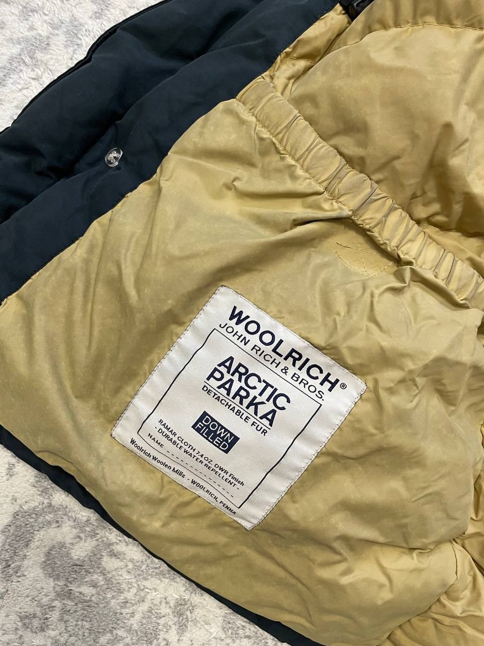 Other Vintage Woolrich Hooded Parka Jacket Mens Up Winter Coat Size US M / EU 48-50 / 2 - 17 Thumbnail