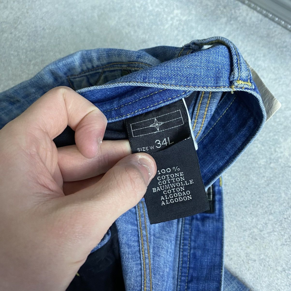 Stone Island Vintage Stone Island Jeans Denim Pants Rare S.I Denims Size US 34 / EU 50 - 11 Thumbnail