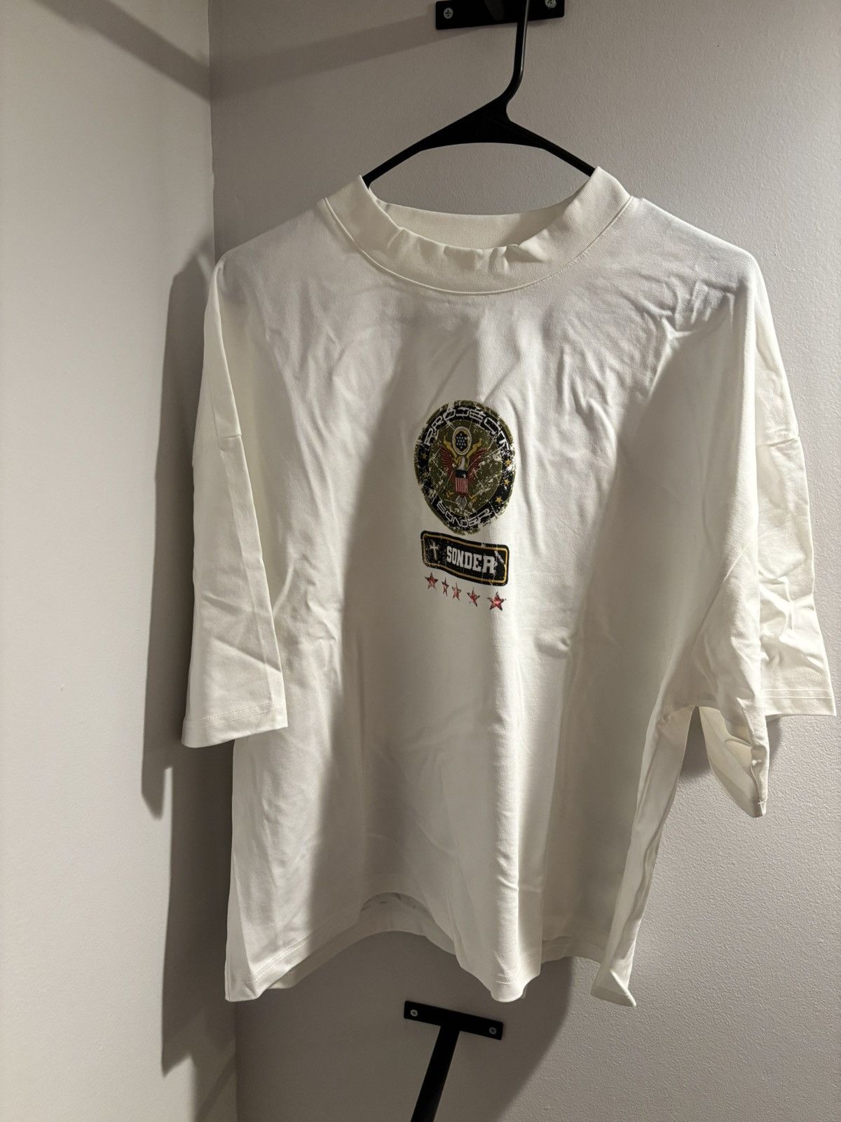 Other Project Sonder Size Large White Boxy Graphic Tee Size US L / EU 52-54 / 3 - 1 Thumbnail