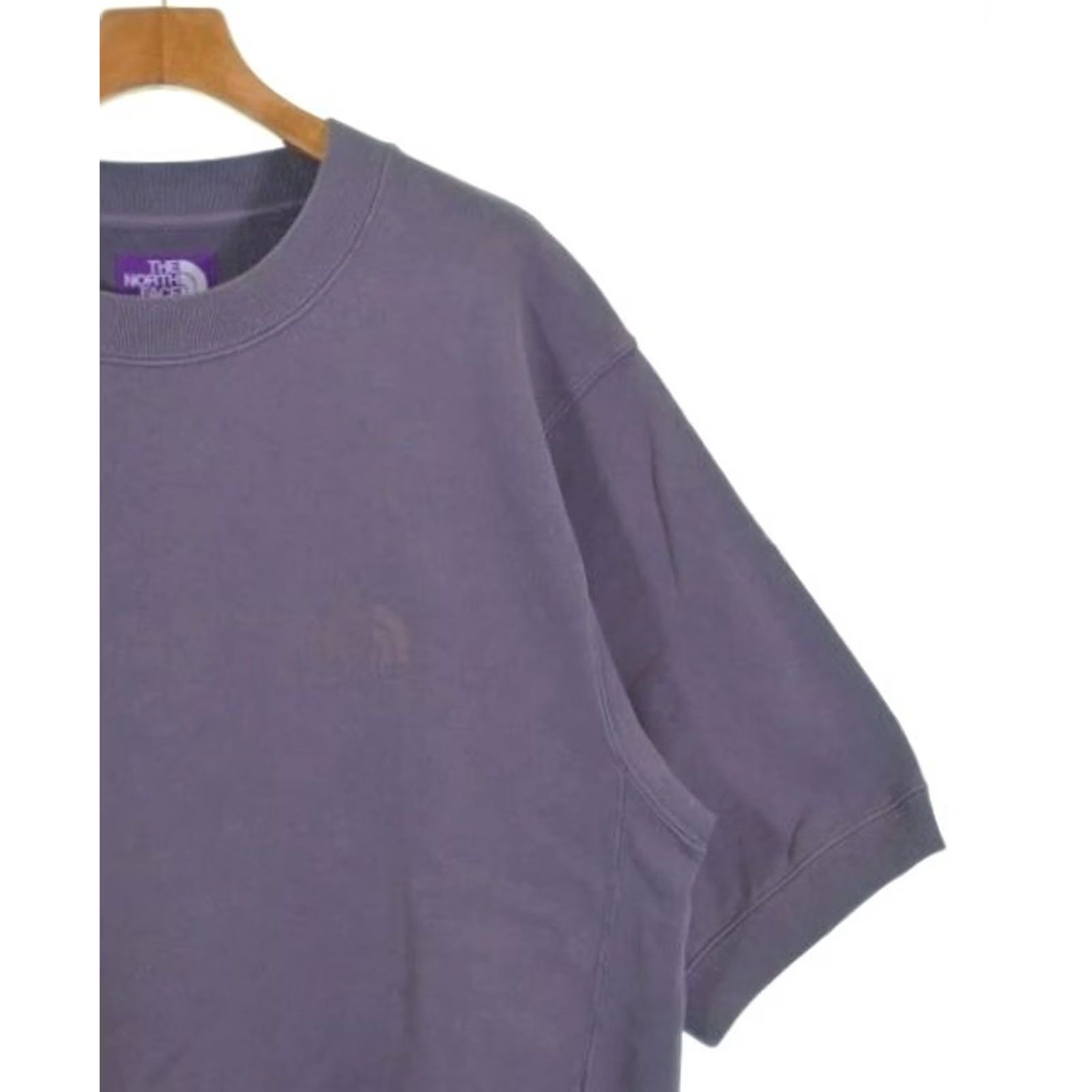 The North Face Purple Label THE NORTH FACE PURPLE LABEL Sweatshirt Men L Cotton Purple Solid Short Sleeve Used Size US L / EU 52-54 / 3 - 3 Thumbnail