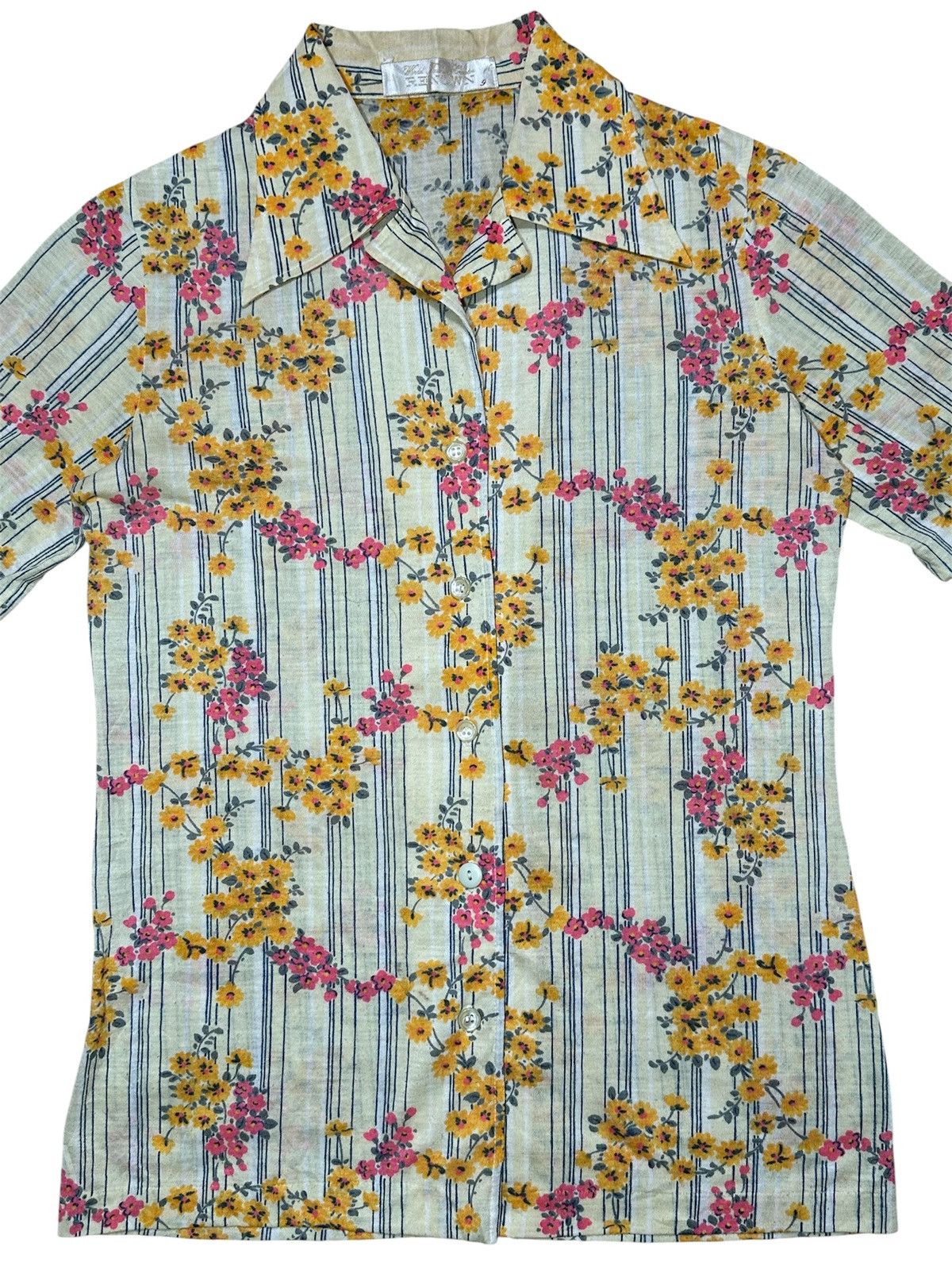 RENOWN Vintage Renown shirt floral Size XXS / US 00 / IT 34 - 2 Thumbnail