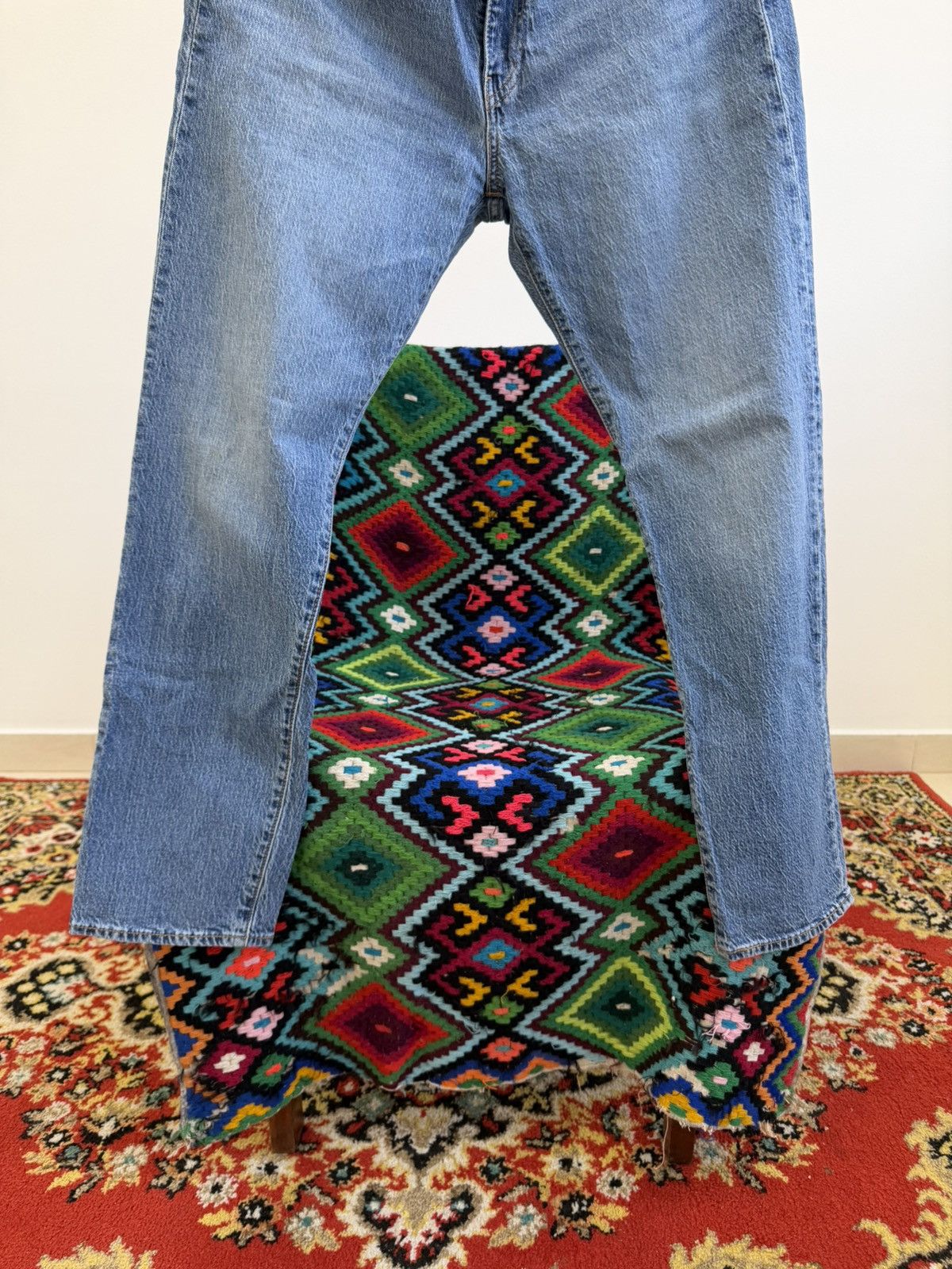 Hedi Slimane Vintage Dior Hedi Slimane Style Washed Denim Jeans Size US 32 / EU 48 - 4 Thumbnail