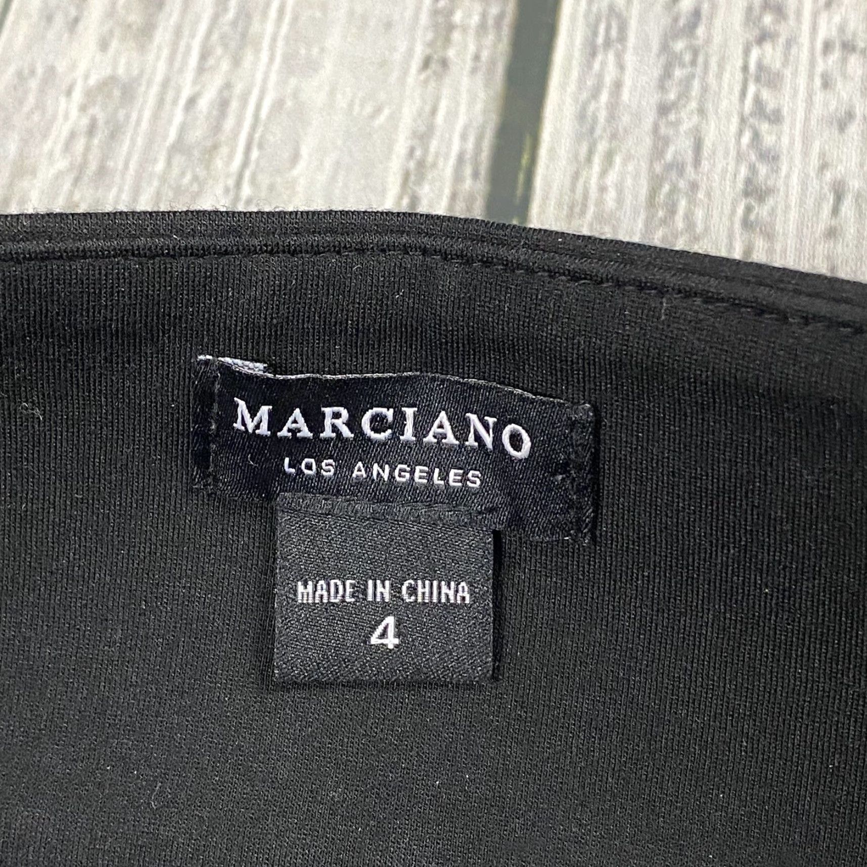 Vintage WOMENS GUESS BY MARCIANO HIGH WAISTED SUITING PANTS BLACK STRETCH 4 DRESS WORK SIDE ZIP PANTS Size 27" / US 4 / IT 40 - 5 Thumbnail
