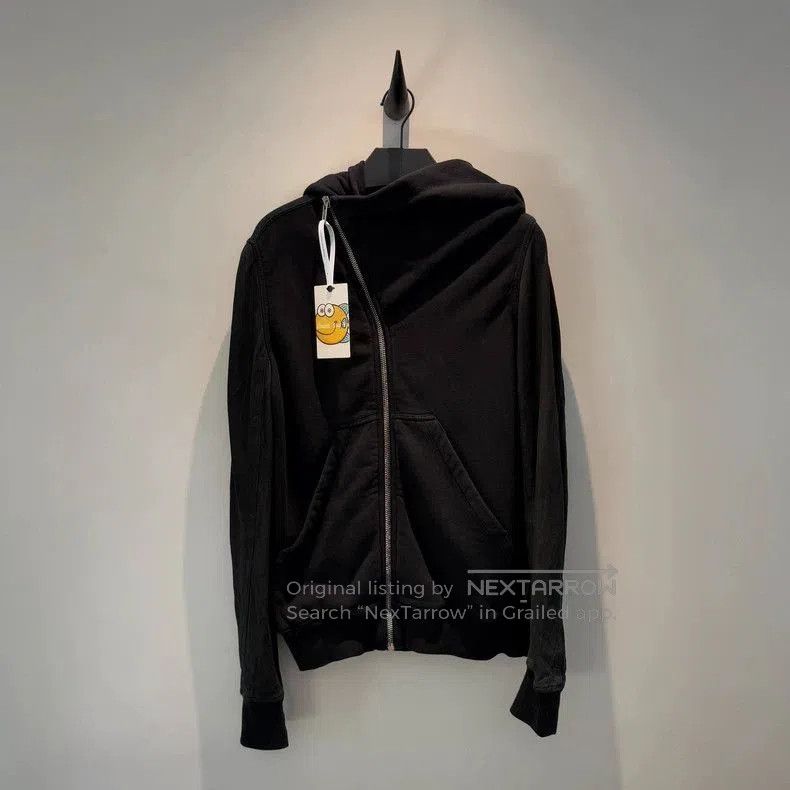 Rick Owens Rick Owens Classic Black Hoodie Jacket. Size US S / EU 44-46 / 1 - 1 Thumbnail