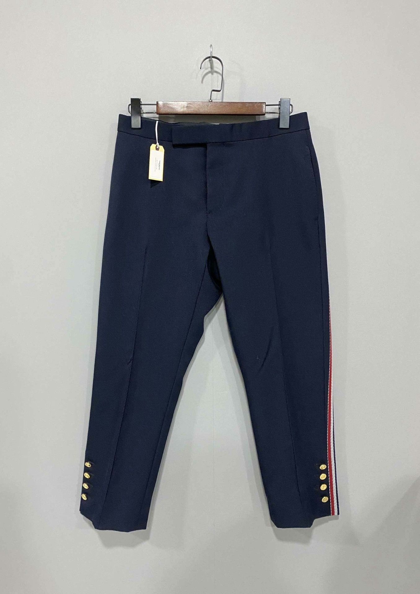 Thom Browne Thom Browne Striped Brown Formal Trousers 40r Men Size 40R - 1 Thumbnail
