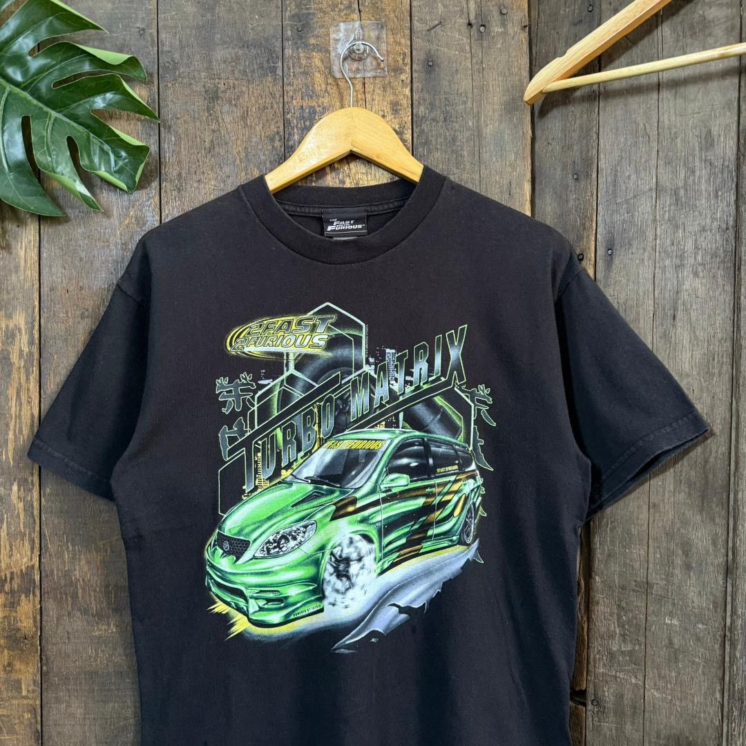 Vintage Vintage 2Fast 2Furios Movie Tshirt Size US S / EU 44-46 / 1 - 2 Thumbnail
