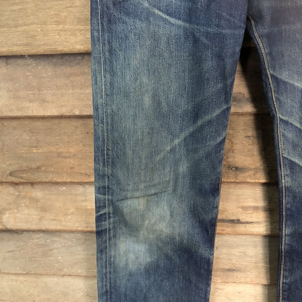 Levi's 501 Levis Strauss & Co faded Blue Denim Pants #7318 Size US 29 - 7 Thumbnail