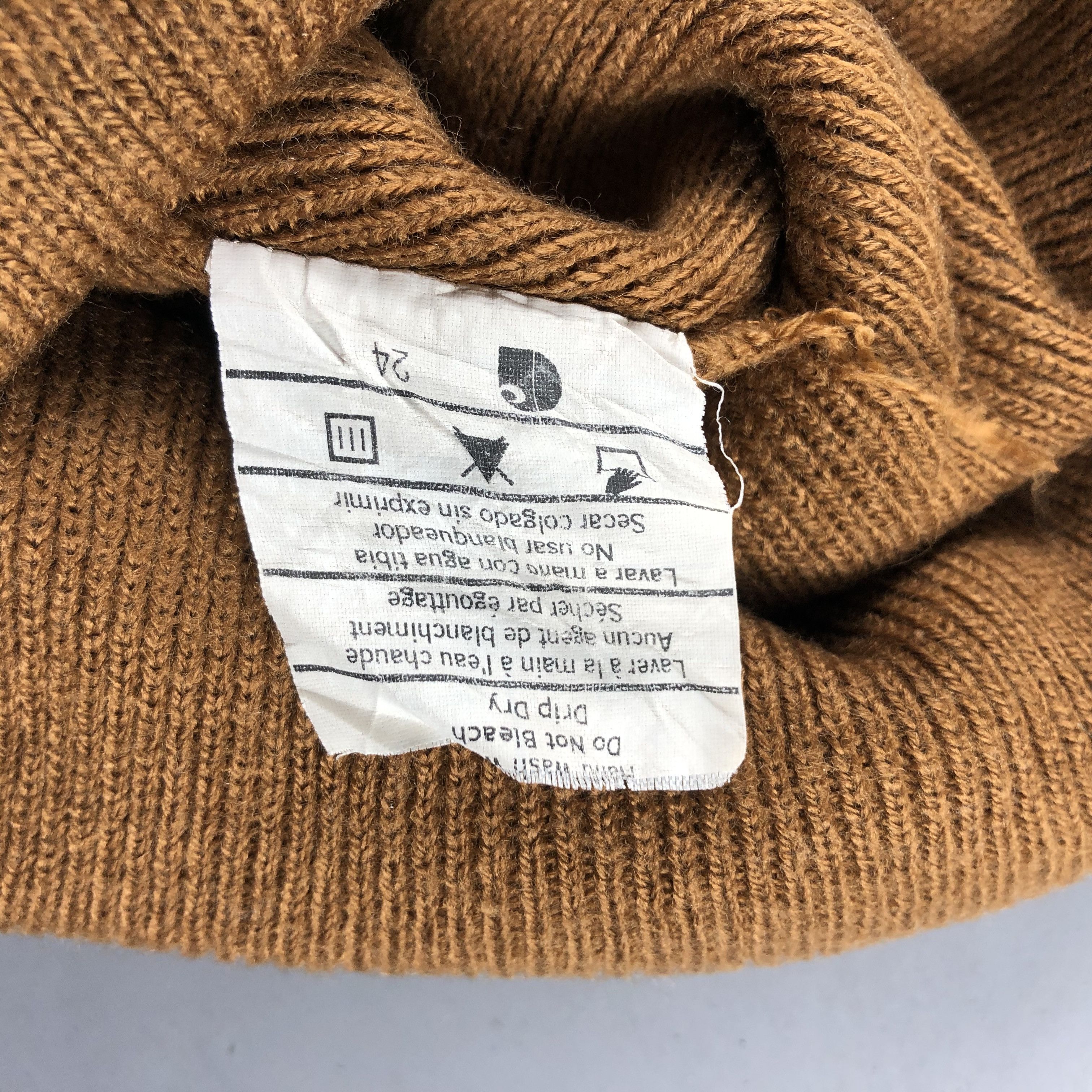 Carhartt × Vintage Carhartt Beanie Snow Hat Snow Cap -D496 Size ONE SIZE - 6 Thumbnail