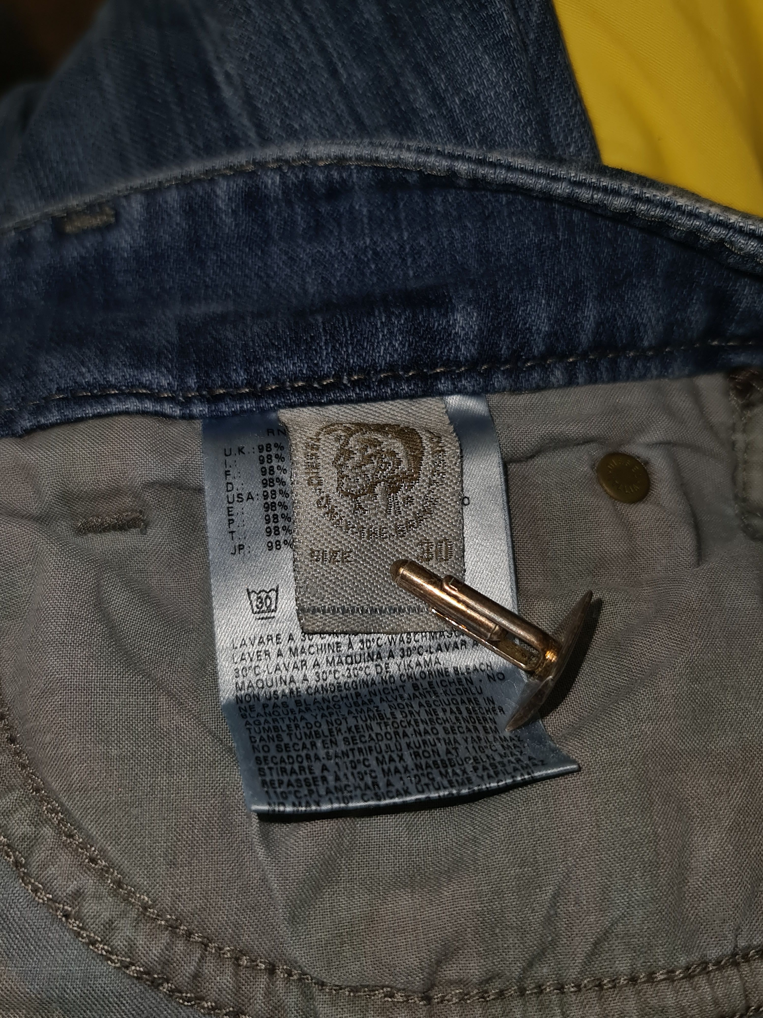 Diesel Vintage Diesel Flared Y2K Low-Rise Bootcut Washed Denim Size US 30 / EU 46 - 10 Thumbnail