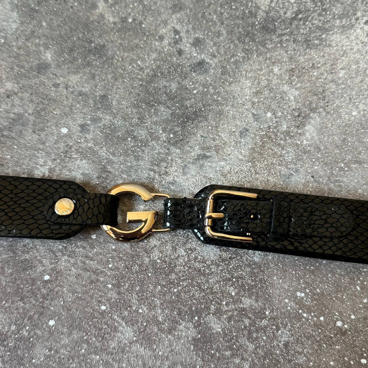 Dolce & Gabbana × Vintage D&G Dolce & Gabbana Vintage Woman's Leather Belt Size ONE SIZE - 7 Thumbnail