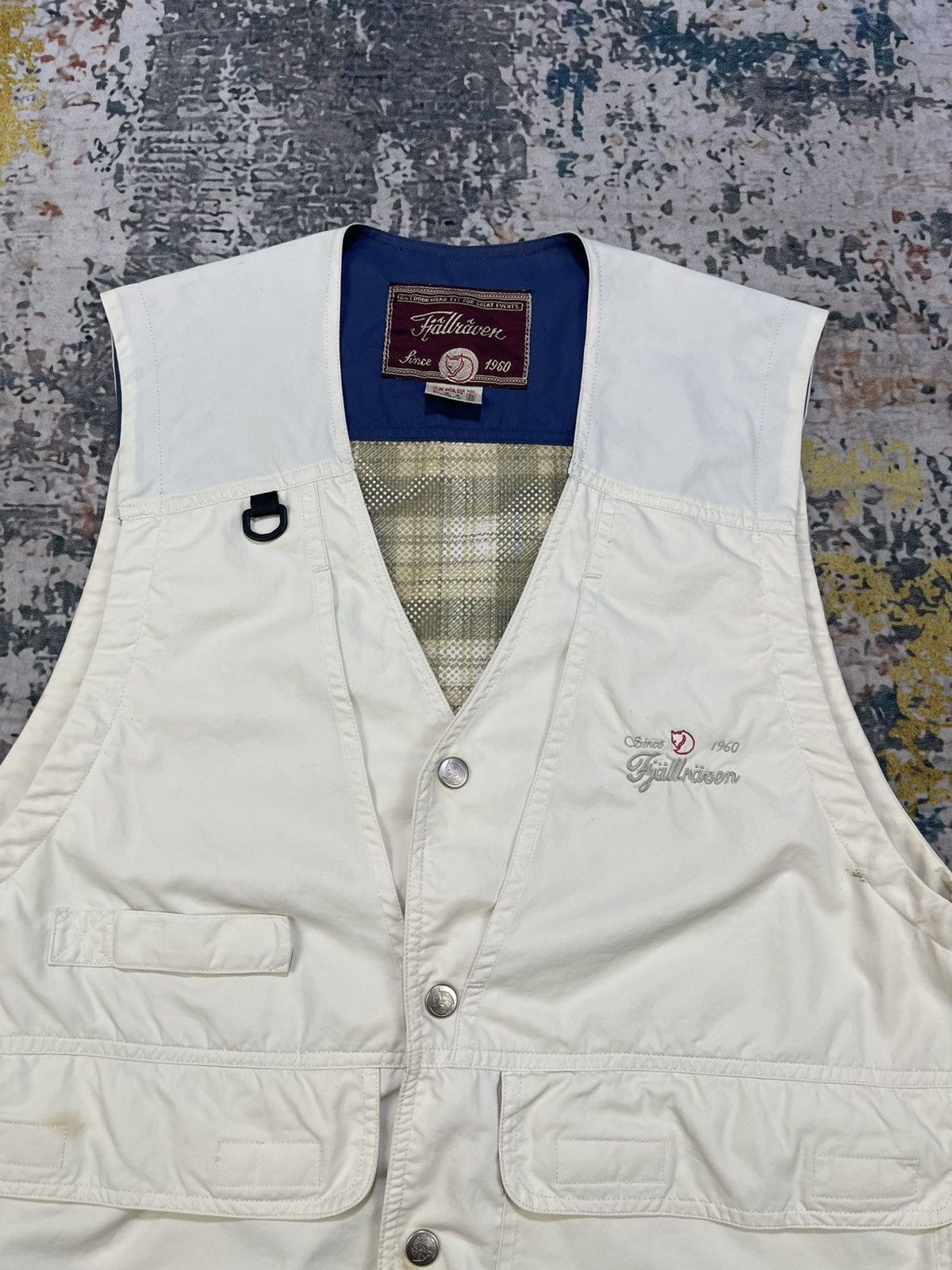 Fjallraven Vtg 90s Fjallraven Utility Outdoor Vest Size US M / EU 48-50 / 2 - 4 Thumbnail