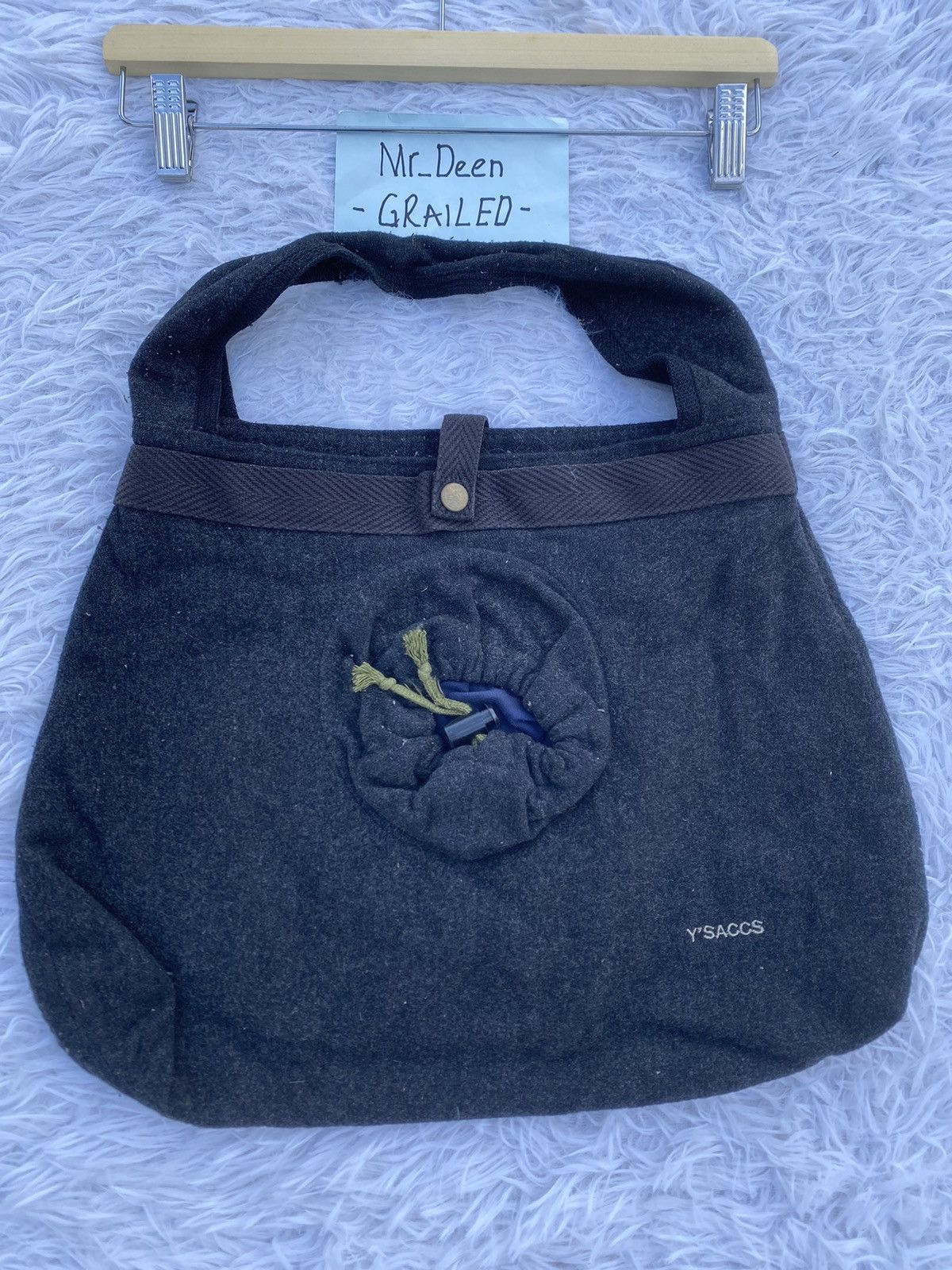 Yohji Yamamoto Rare Y’saccs Yohji Yamamoto Wool Bag Size ONE SIZE - 4 Thumbnail
