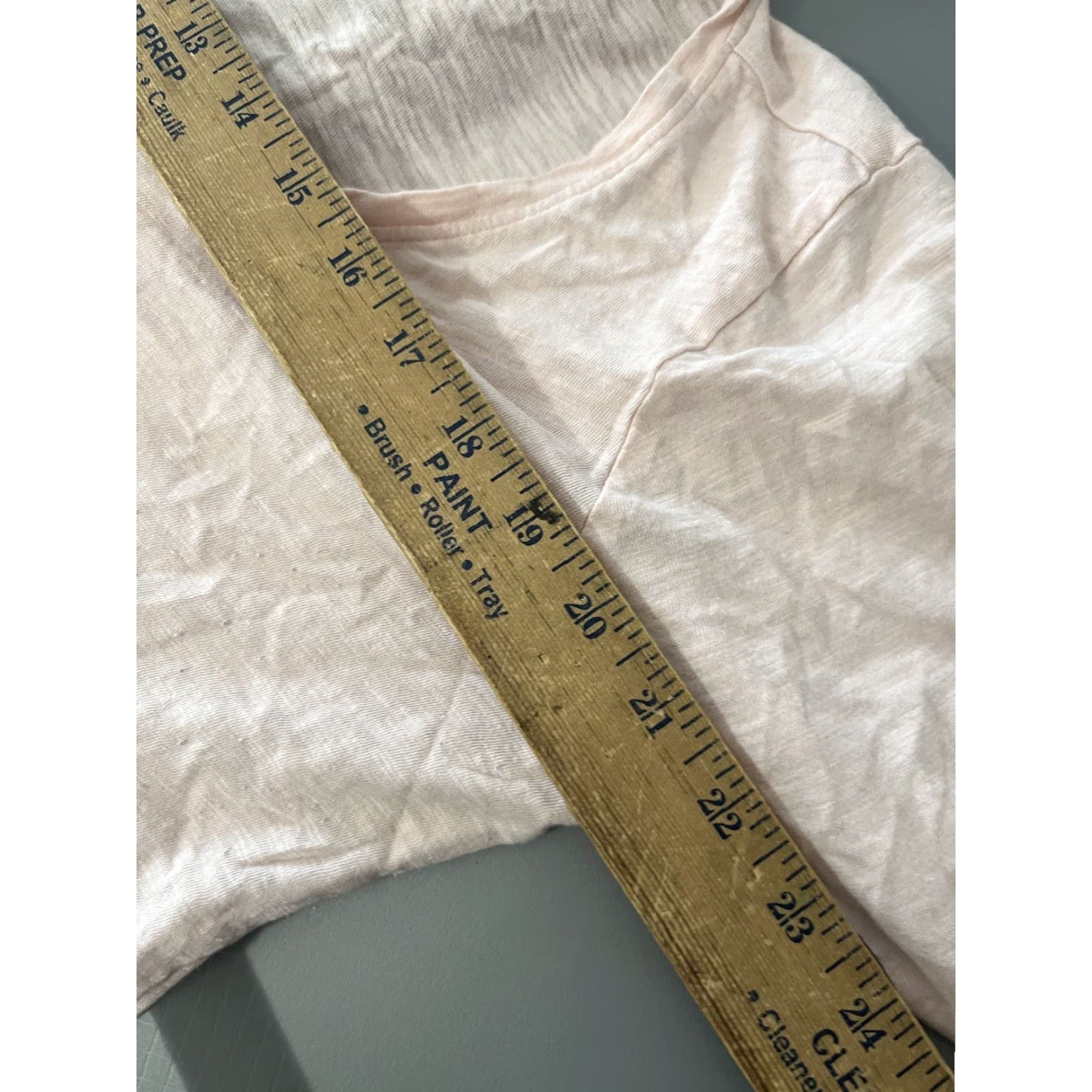 Express EXPRESS Women Pink Long Sleeve Henley Large Sweetheart Size L / US 10 / IT 46 - 5 Thumbnail