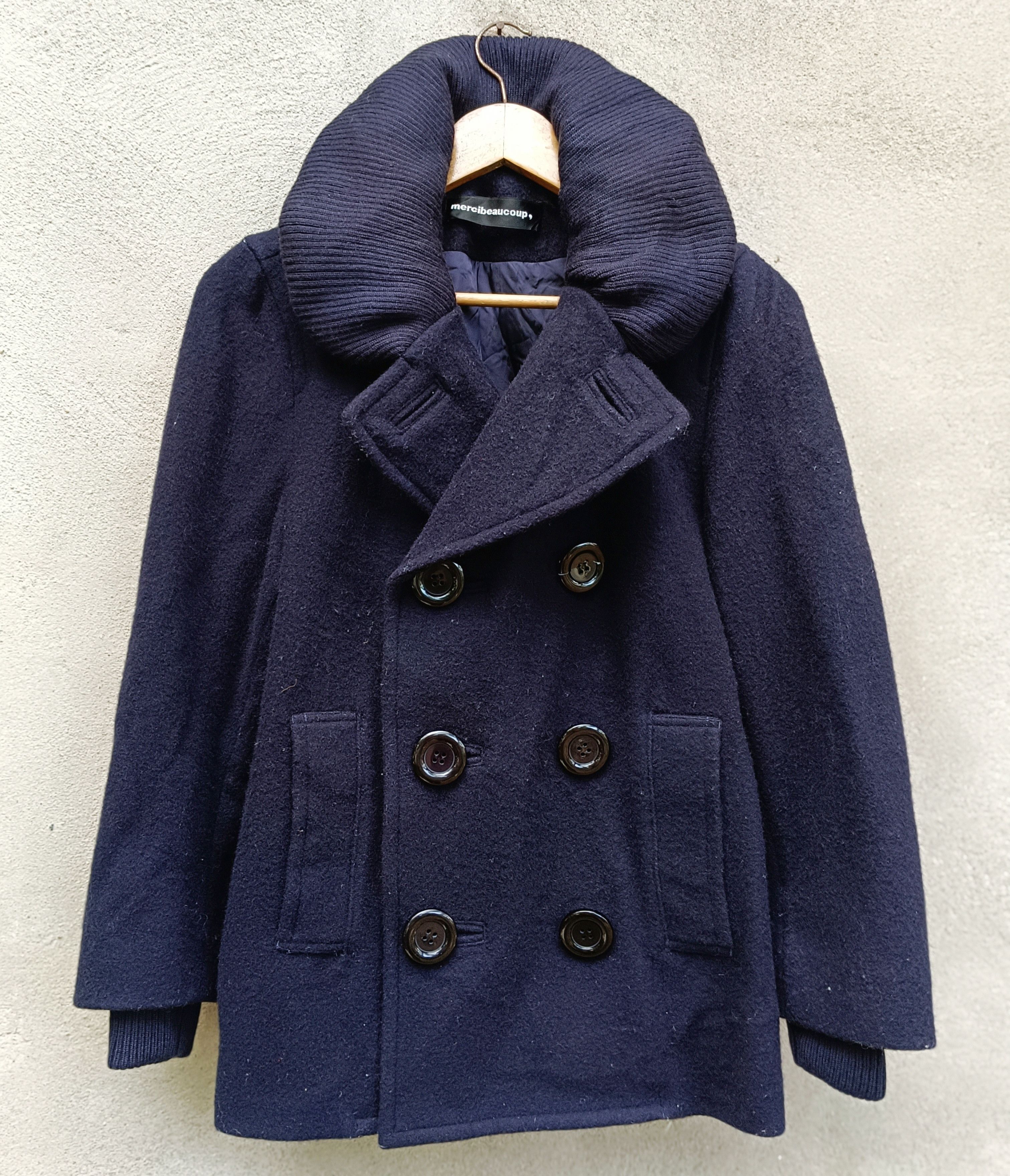 Issey Miyake Vintage Issey Miyake Mercibeaucoup Wool Jacket Size US M / EU 48-50 / 2 - 1 Thumbnail