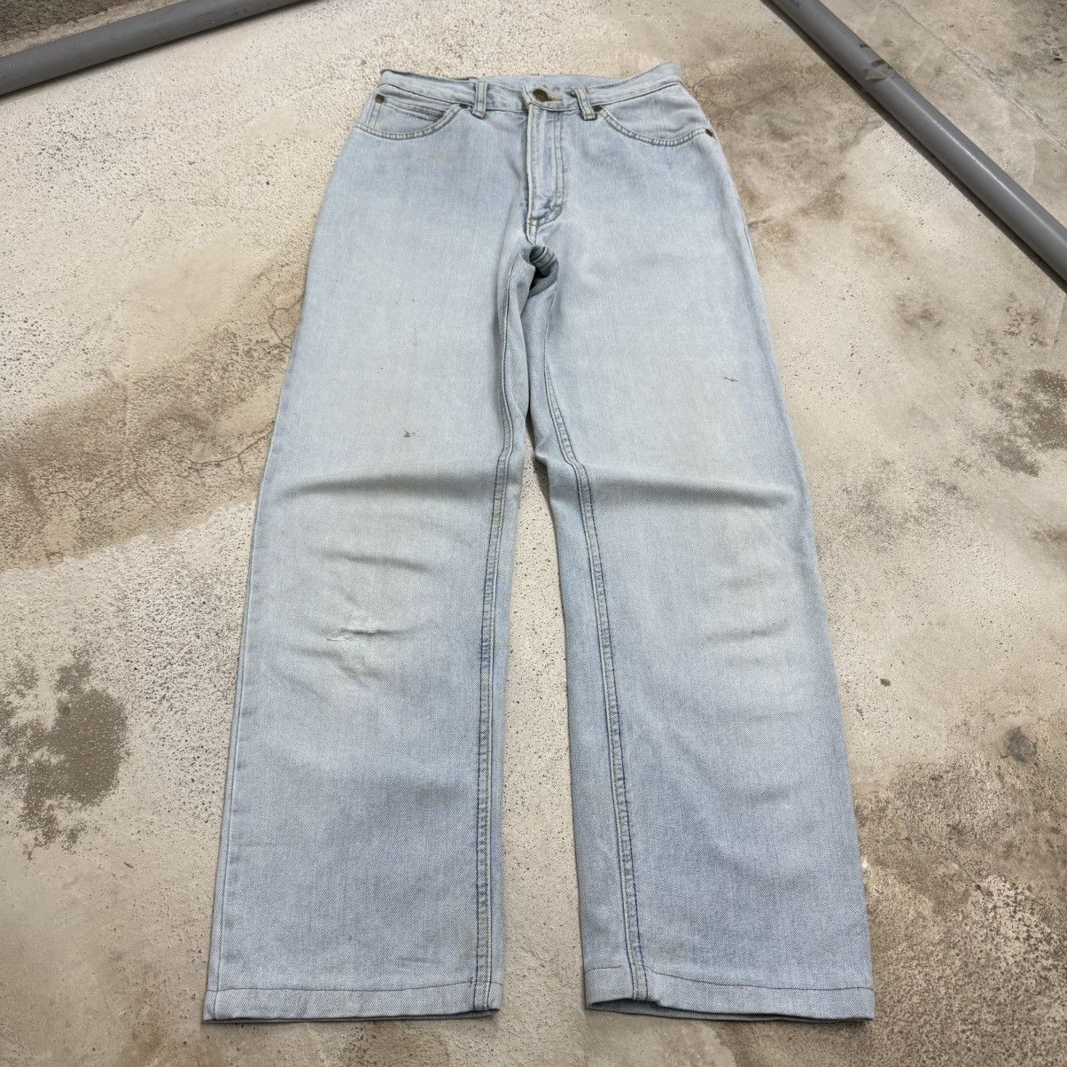 Lee Miss Lee Riders Lightwash Denim Pants Size 30" / US 8 / IT 44 - 3 Thumbnail