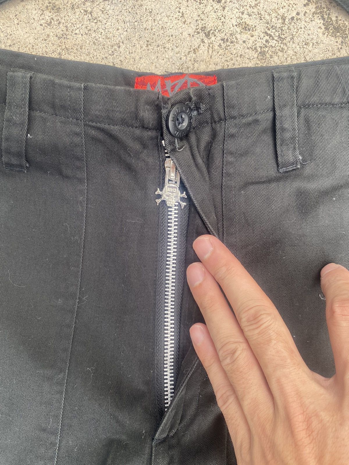 Japanese Brand × Punk and Yo MVD Gothic Punk Seditionaries Bondage Zipper Denim Pants Size US 29 - 6 Thumbnail