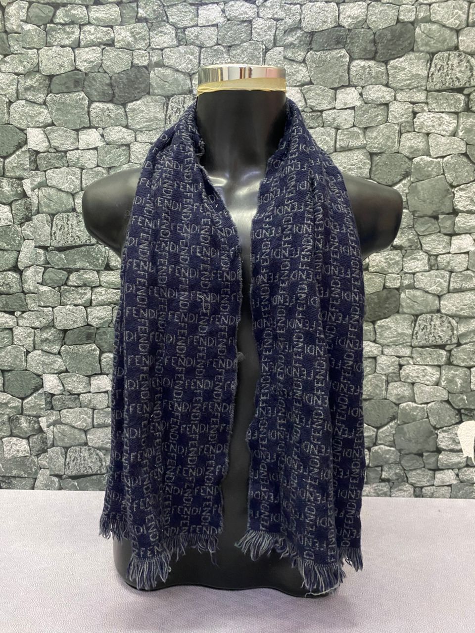 Fendi Vintage Fendi Paris Scarf Size ONE SIZE - 2 Thumbnail