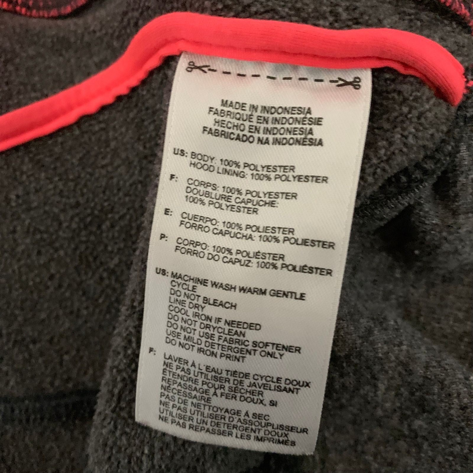 Adidas Adidas Climawarm Ultimate Hooded Zip-Up Gray Orange Full Zip Size S / US 4 / IT 40 - 13 Thumbnail