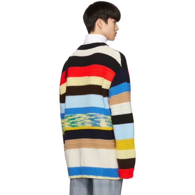Calvin Klein 205W39NYC CK205W39NYC multi stripe knit Size US S / EU 44-46 / 1 - 20 Thumbnail