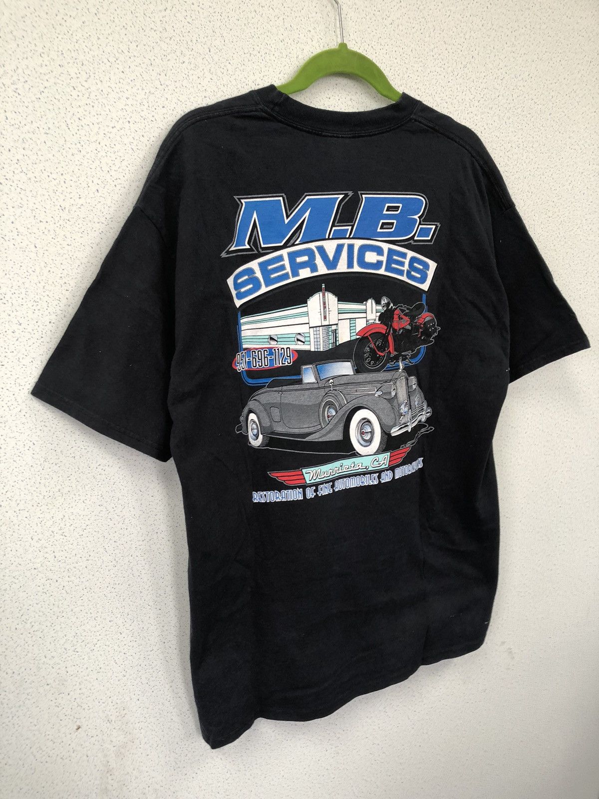 Vintage Port & Company MB Services T-Shirt Size US L / EU 52-54 / 3 - 2 Thumbnail