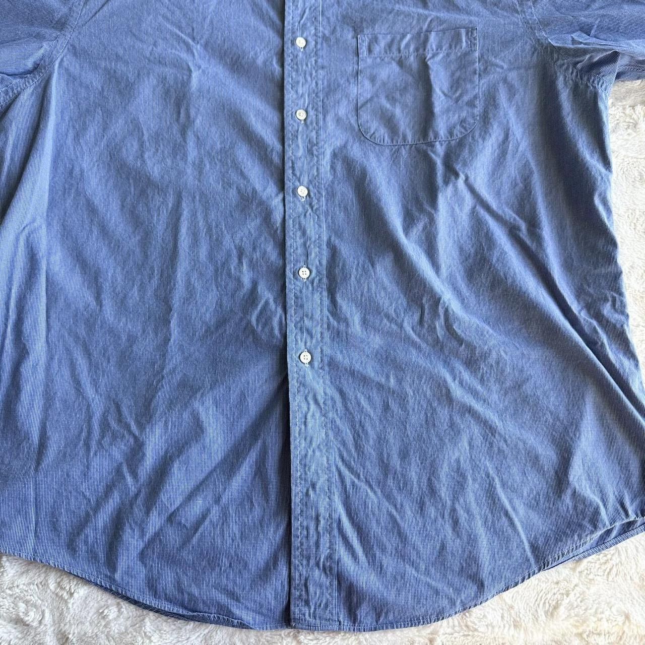 Brooks Brothers Vintage Brooks Brothers Shirt Mens 17-3 Blue Button 90s USA Size US XL / EU 56 / 4 - 5 Thumbnail