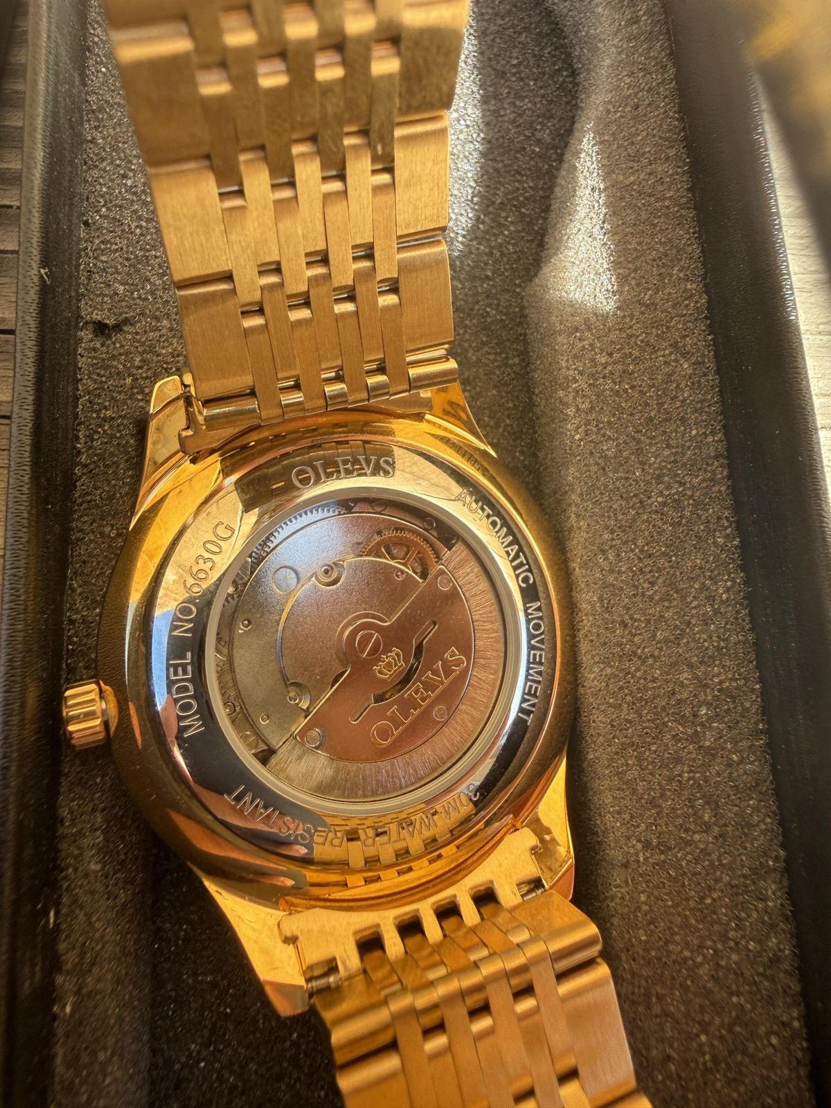 Other OLEVS GOLD WATCH Size ONE SIZE - 3 Thumbnail