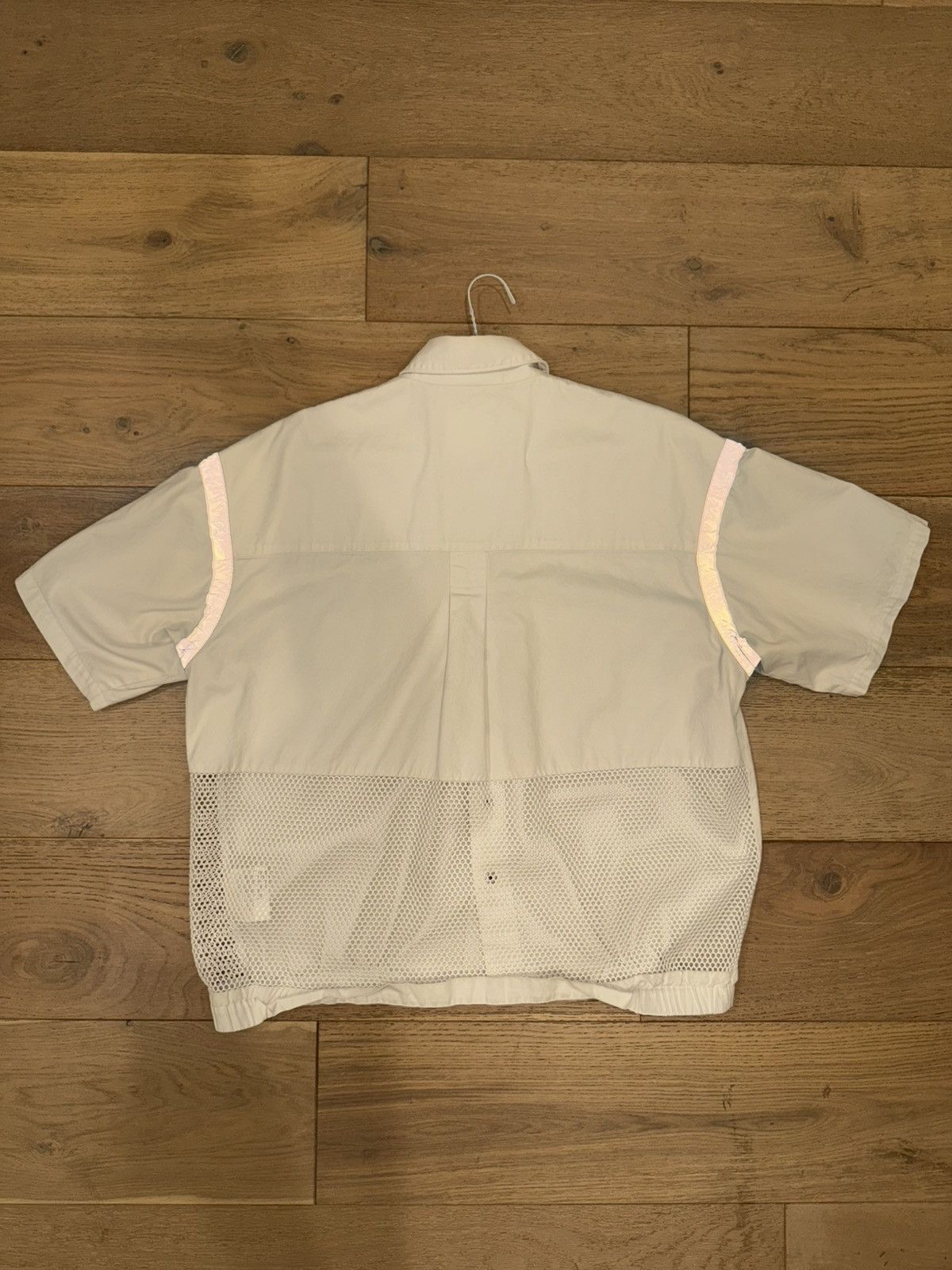 Gosha Rubchinskiy GR UNIFORMA WHITE SNAP UP SS SHIRT Size US L / EU 52-54 / 3 - 6 Thumbnail