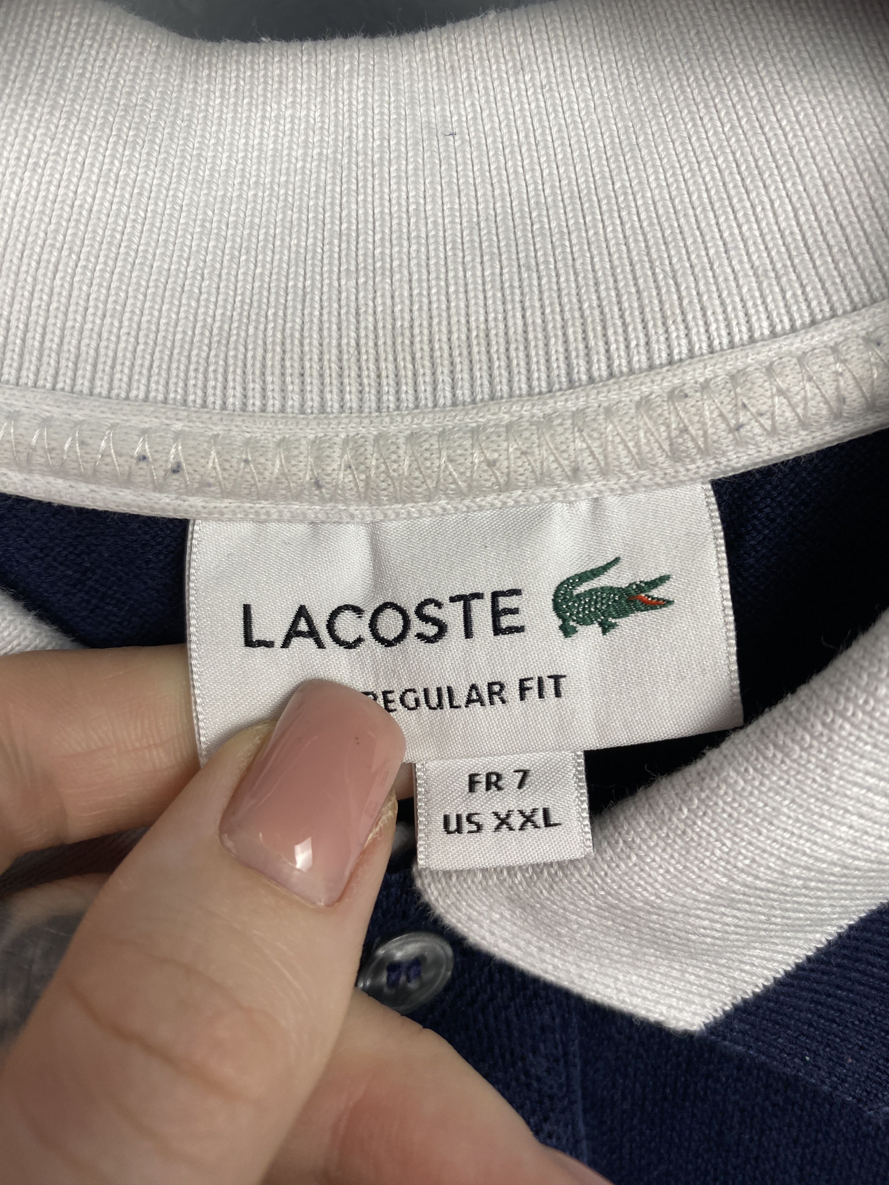 Lacoste × Vintage Lacoste Vintage Mens Polo Shirt Size XXL Size US XXL / EU 58 / 5 - 5 Thumbnail