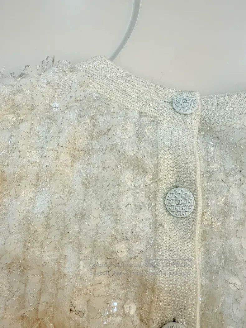 Chanel Chanel 18k Forest Series Sequin Dress Size XXS / US 00 / IT 34 - 6 Thumbnail