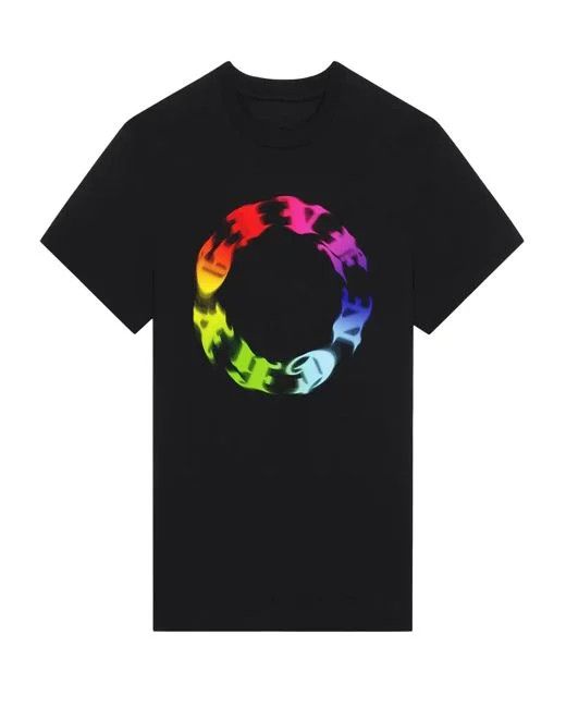 Givenchy o1gr1nt0125 Oversized Fit T-Shirt in Black Size US XS / EU 42 / 0 - 1 Thumbnail