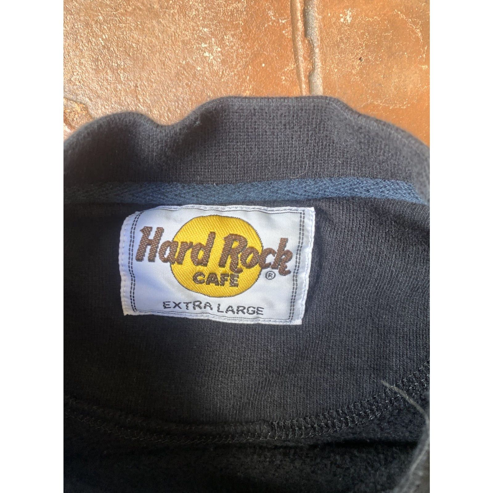 Hard Rock Cafe VINTAGE Hard Rock Cafe Save the Planet London Crewneck Sweatshirt XL Men Black Cotton Polyester Graphic Print 90s 80s Retro Pullover Size US XL / EU 56 / 4 - 2 Thumbnail