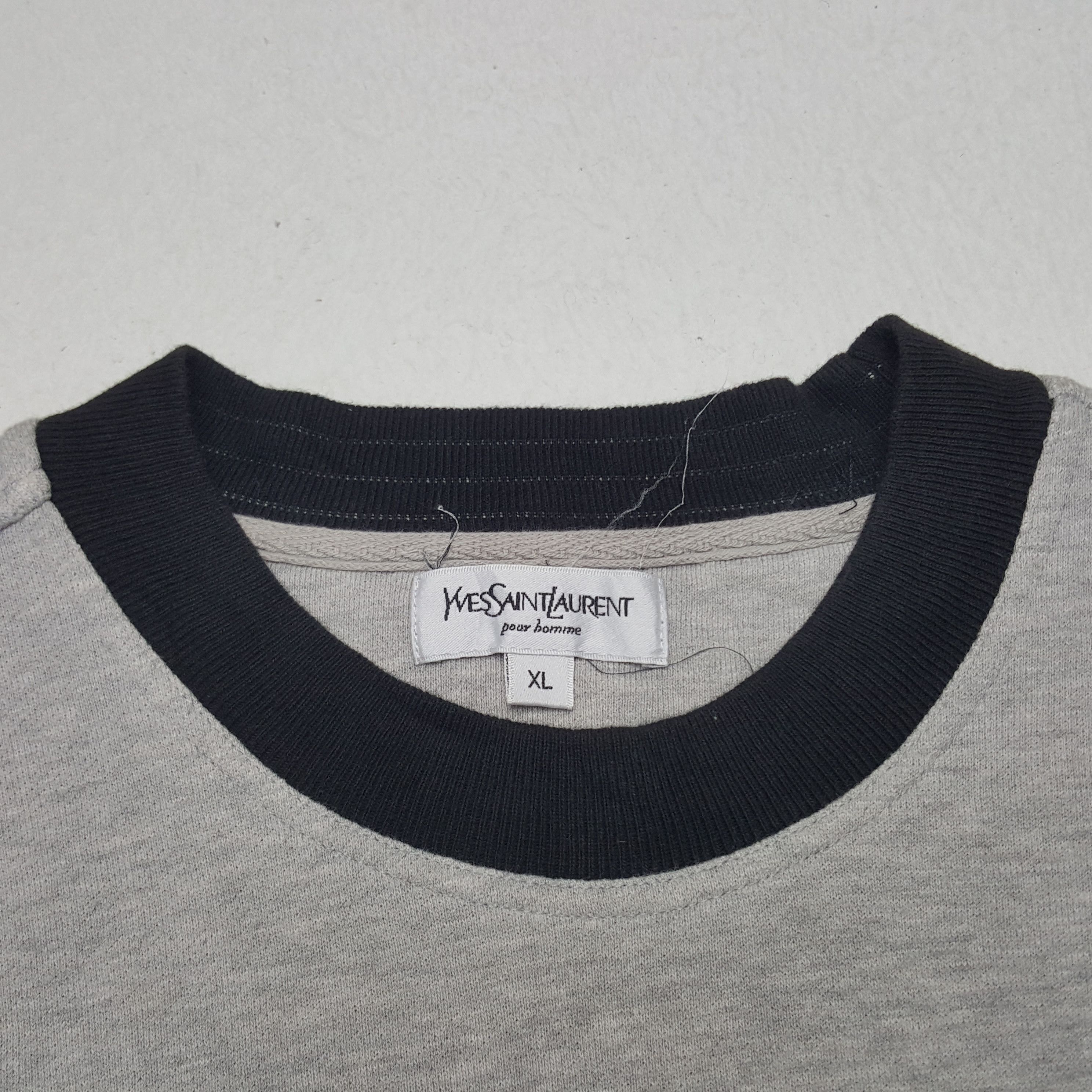 Vintage × Yves Saint Laurent Vintage Yves Saint Laurent Spell Out Logo Tshirt Size US XL / EU 56 / 4 - 4 Thumbnail