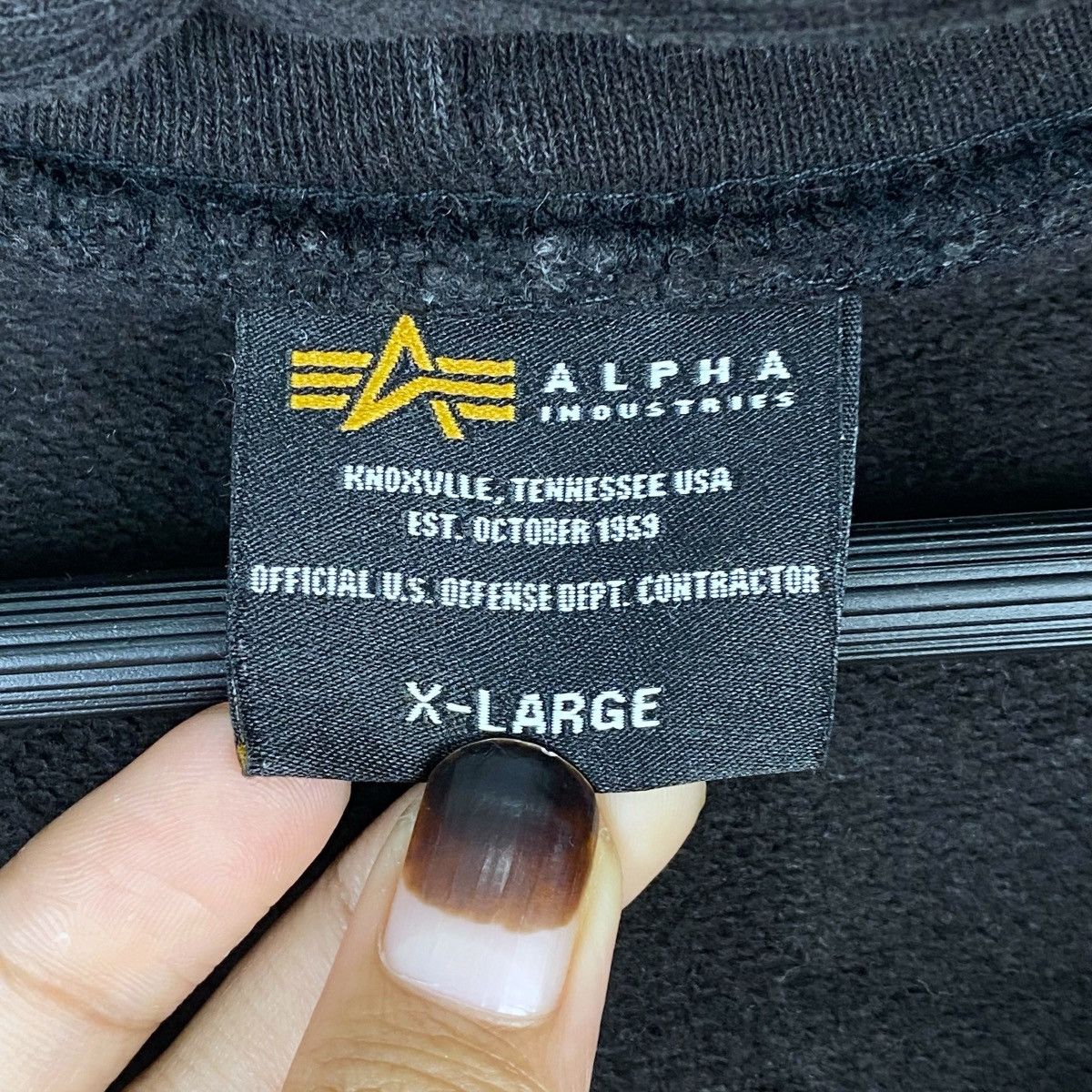 Alpha Industries alpha Industries US Air Force Sweatshirt Crewneck Pullover Size US XL / EU 56 / 4 - 5 Thumbnail