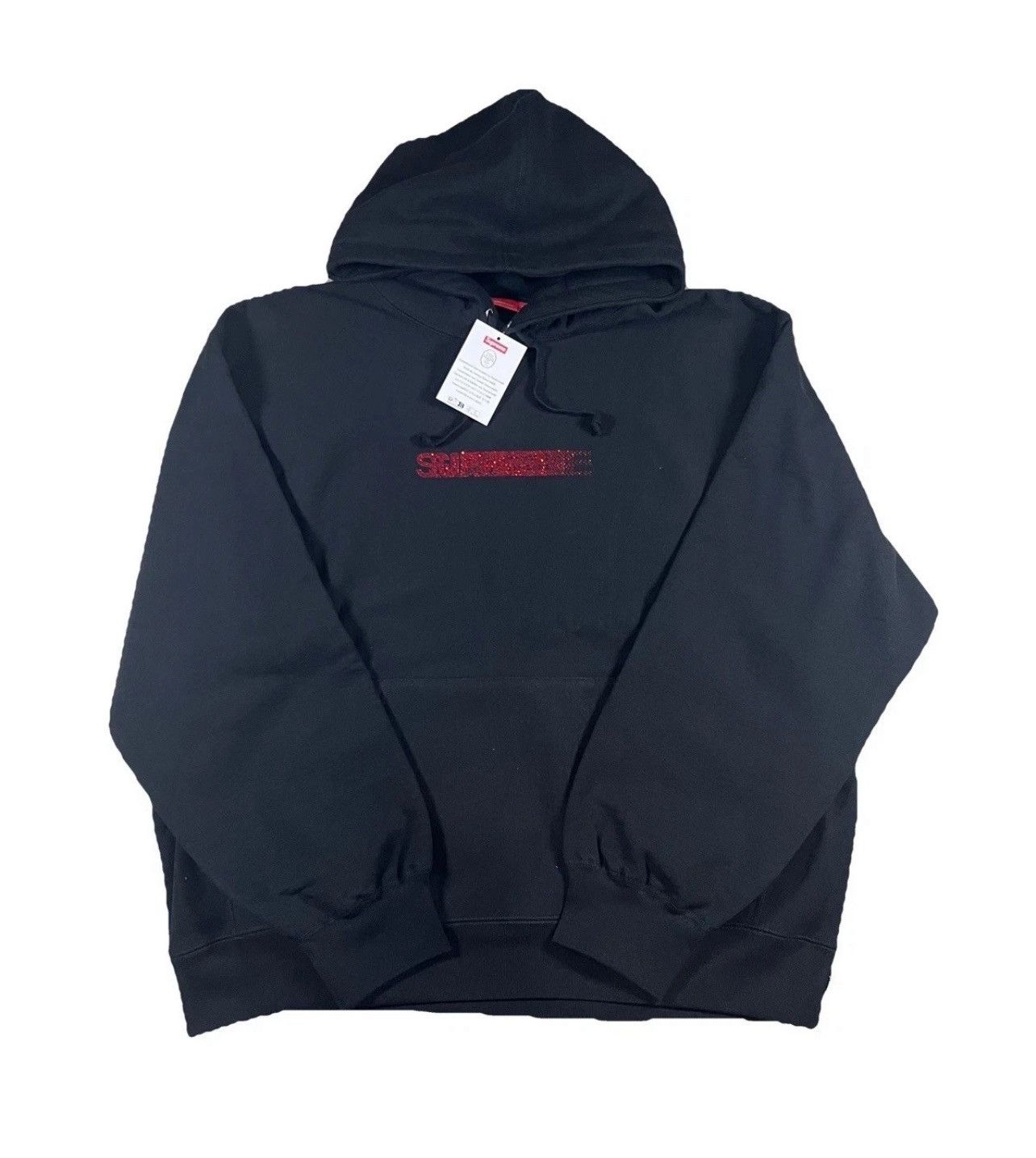 トップス Swarovski Motion Logo Hooded Navy XL Swarovski Motion