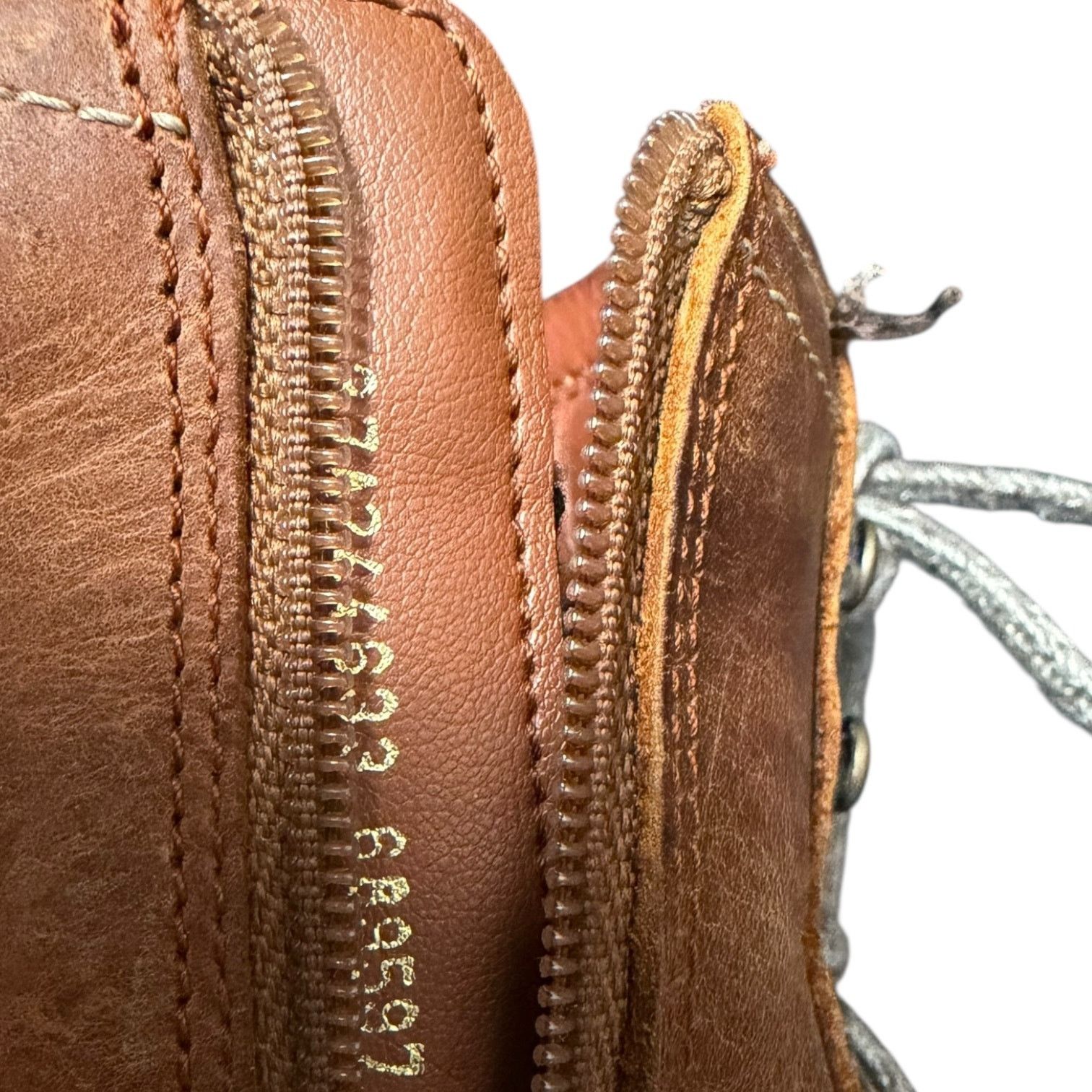 Ecco Ecco Brown Leather Lace-Up Zip Combat Boots US 6.5 EU 37 Size US 6.5 / IT 36.5 - 9 Thumbnail