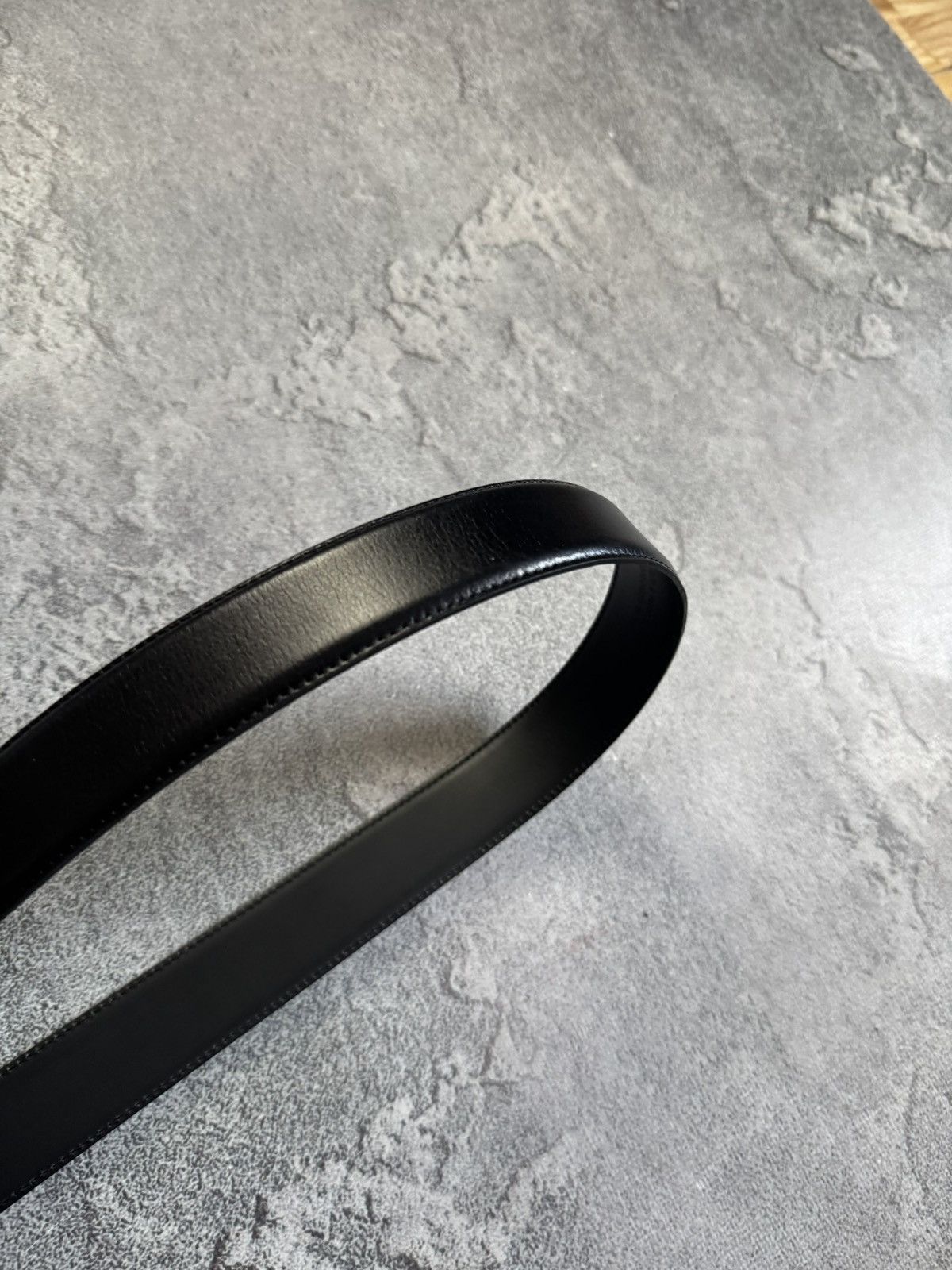 Boggi Boggi black genuine leather belt casual old money Size ONE SIZE - 8 Thumbnail