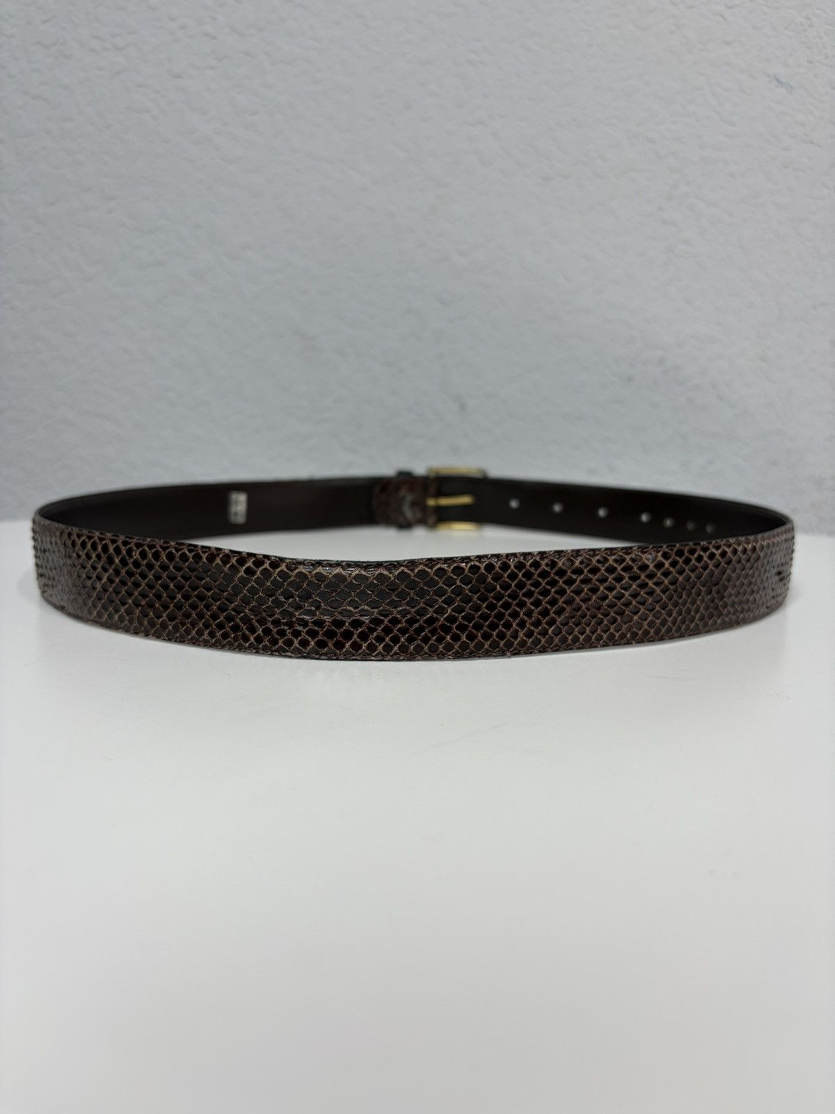 Hysteric Glamour Gothic Leather Belt with Sculpted Metal Panels LGB Vibe Size 32 - 15 Thumbnail