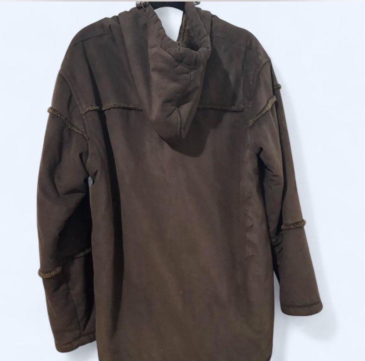 Pelle Pelle Vintage Pelle Pelle Brown Suede Hooded Zip Jacket Size US M / EU 48-50 / 2 - 4 Thumbnail
