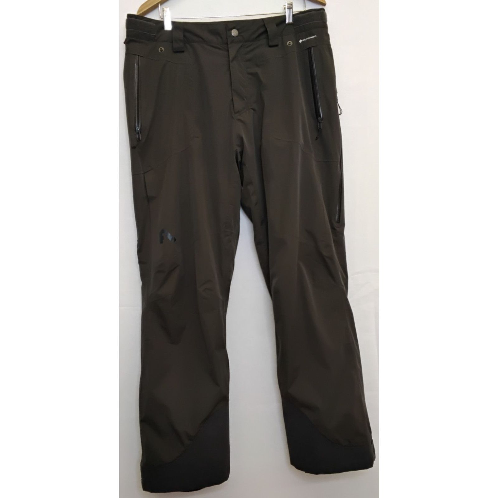 Flylow Flylow Ski Pants Men's XL Gray Insulated Elastic Waist Size US 38 / EU 54 - 2 Thumbnail