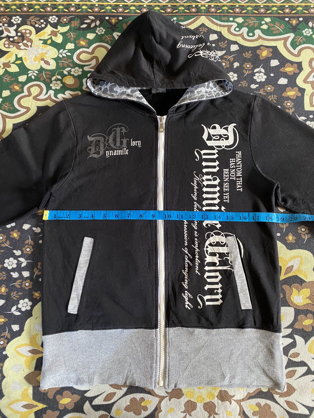 Affliction Japanese Brand Skull Poem Design Style Hoodie Size US M / EU 48-50 / 2 - 15 Thumbnail