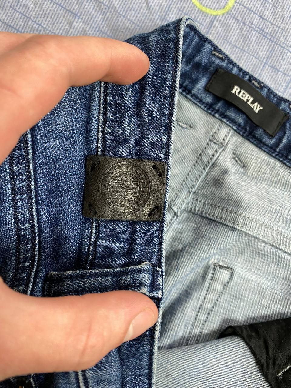 Replay × Vintage Replay Men`s Vintage Denim Jeans Y2K Size US 32 / EU 48 - 16 Thumbnail