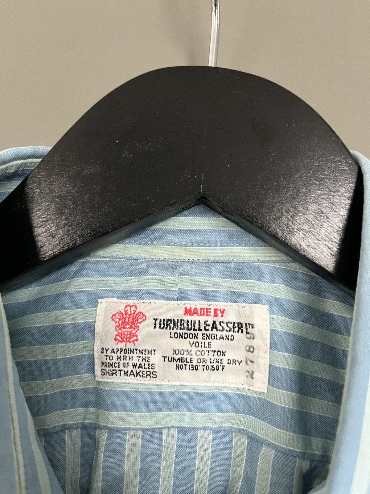 Turnbull & Asser Turnbull & Asser Stripped Luxury Shirt Size US M / EU 48-50 / 2 - 4 Thumbnail
