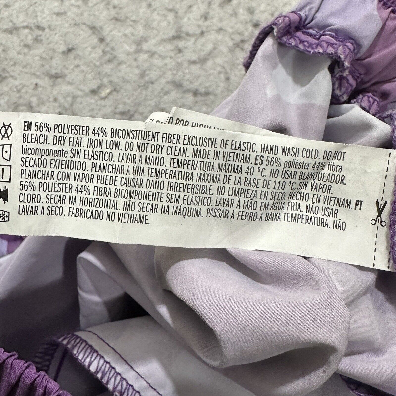 Forever 21 Forever 21 Small Windbreaker Pants Purple Camo Sweatpants Size 28" / US 6 / IT 42 - 7 Thumbnail