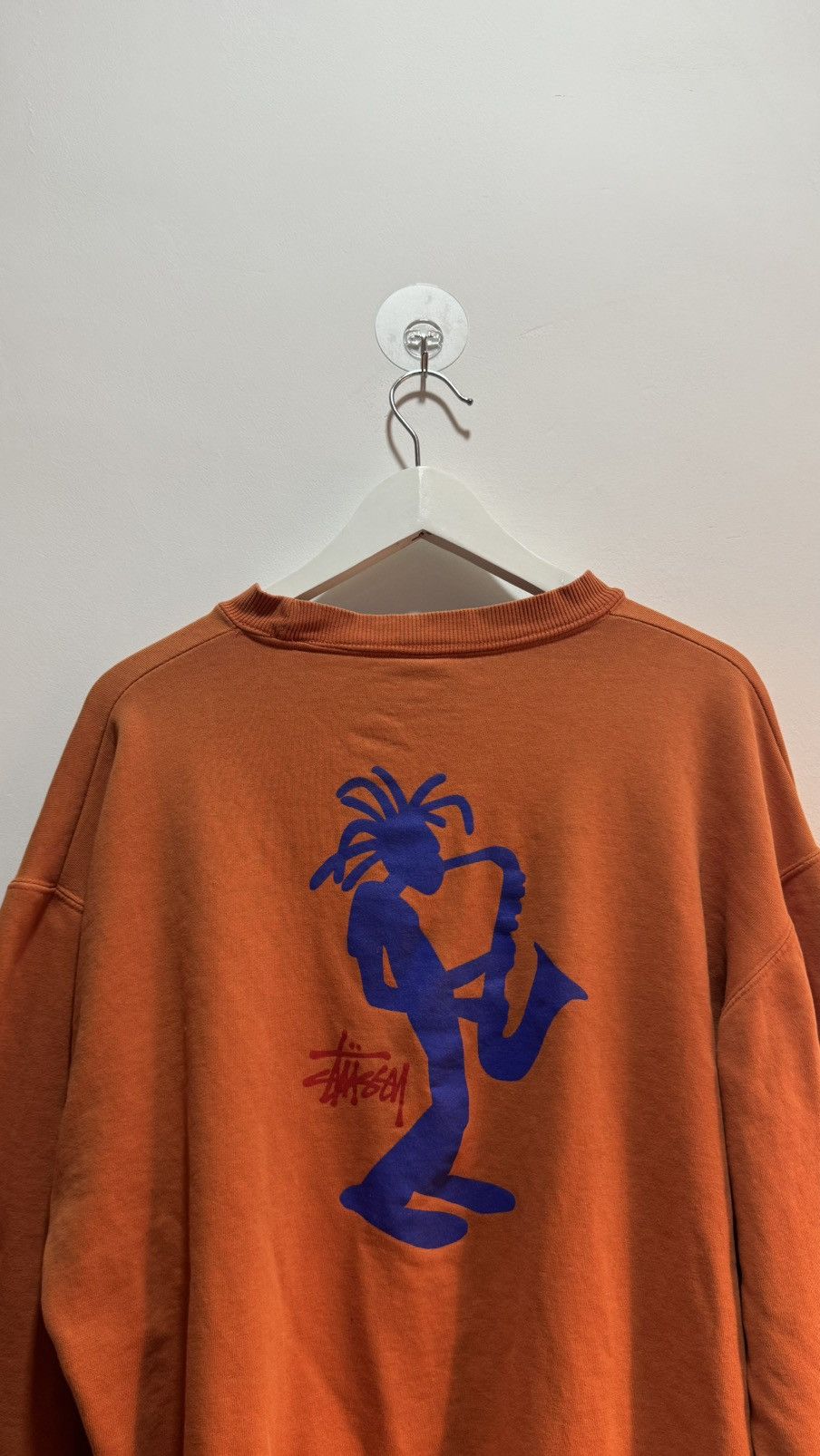 Stussy Vintage Stussy Saxophone Shadowman White Tag Size US L / EU 52-54 / 3 - 7 Thumbnail