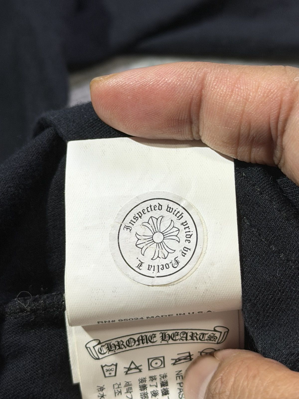 Chrome Hearts Cemetery Graveyard Cross Size US M / EU 48-50 / 2 - 12 Thumbnail