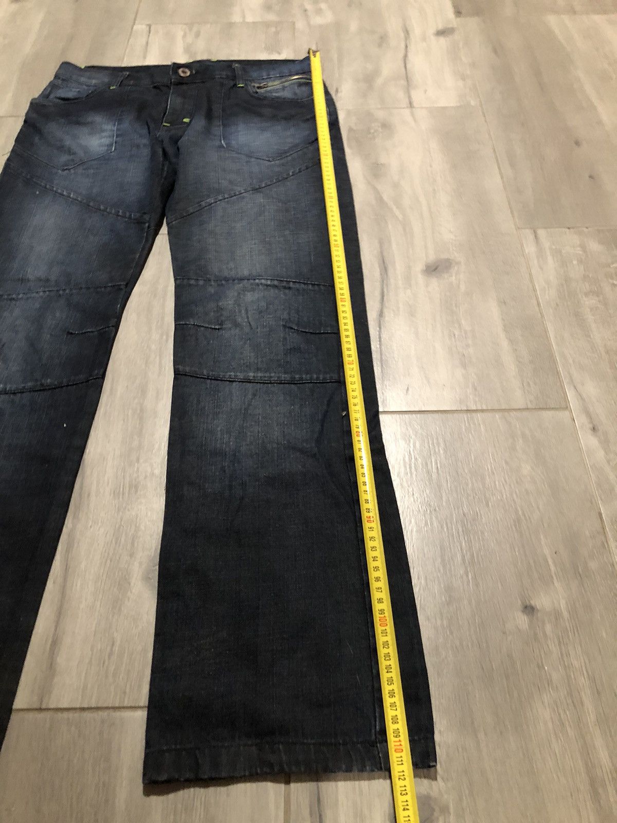 Kangol × Vintage Vintage Rare 90s Kangol Jeans Streetwear Y2K Drill Size US 34 / EU 50 - 14 Thumbnail