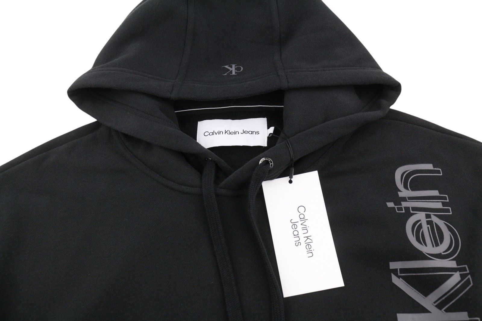 Calvin Klein L Black Oversized Kangaroo Pocket Hoodie 87451 Size US L / EU 52-54 / 3 - 11 Thumbnail
