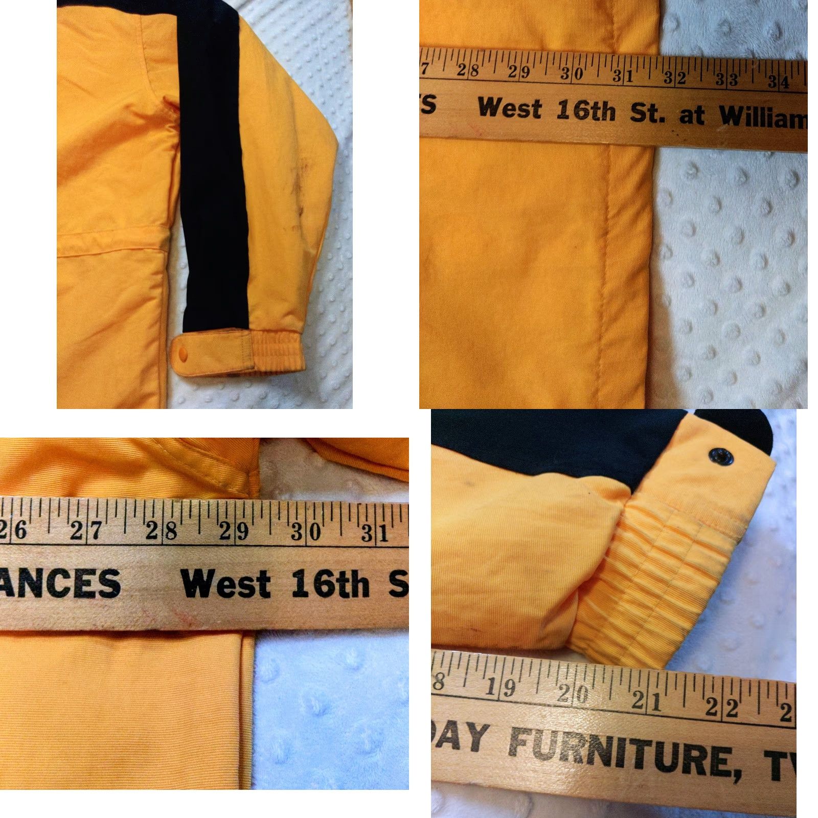 Carhartt VINTAGE Carhartt Jacket C48 90s Yellow & Black Hooded XL Men's Winter Windbreaker Insulated Mid-Length Size US XL / EU 56 / 4 - 8 Thumbnail