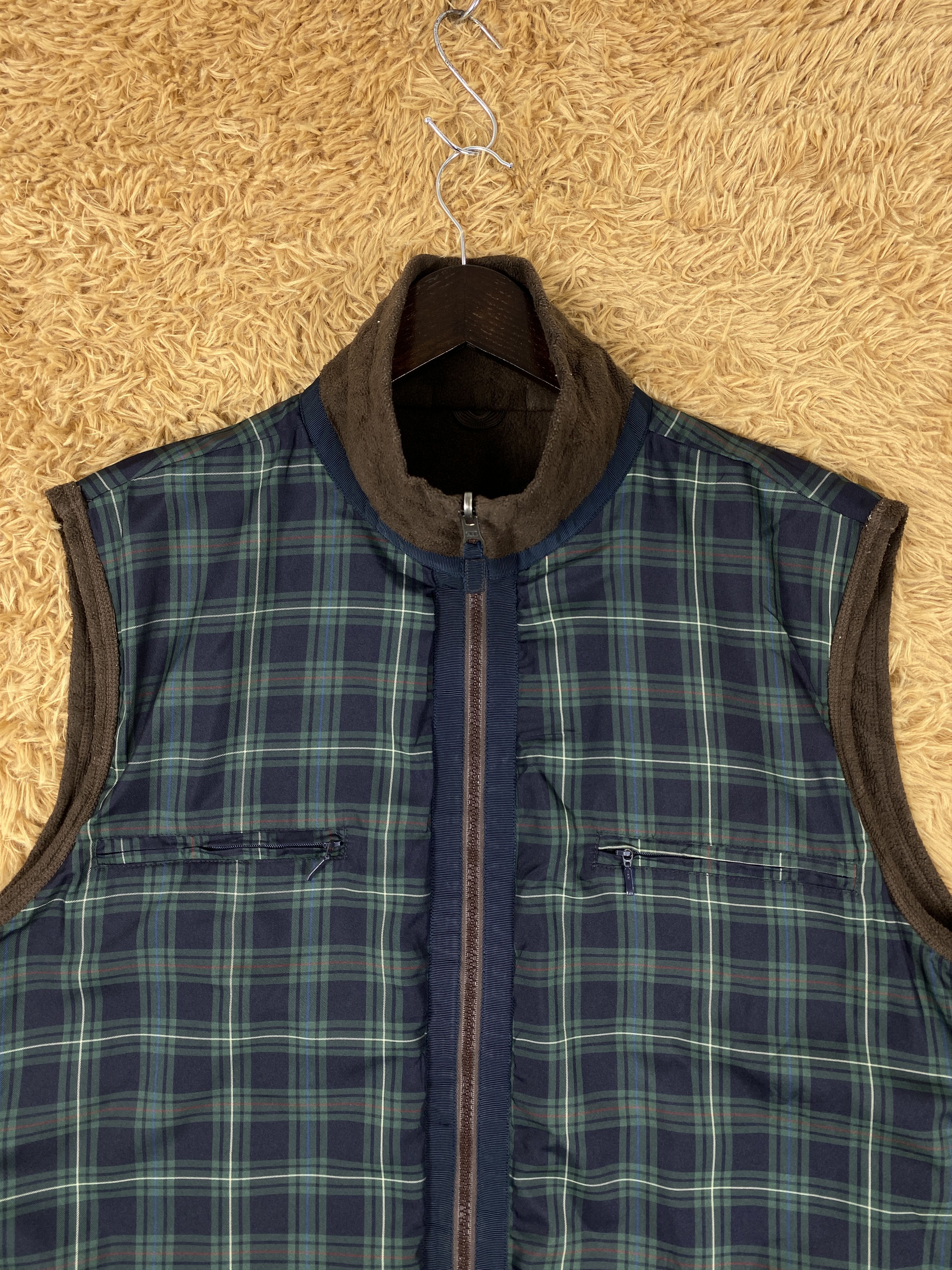 McGregor Vintage McGregor Reversible Flannel Wool Vest V0180 Size US M / EU 48-50 / 2 - 7 Thumbnail