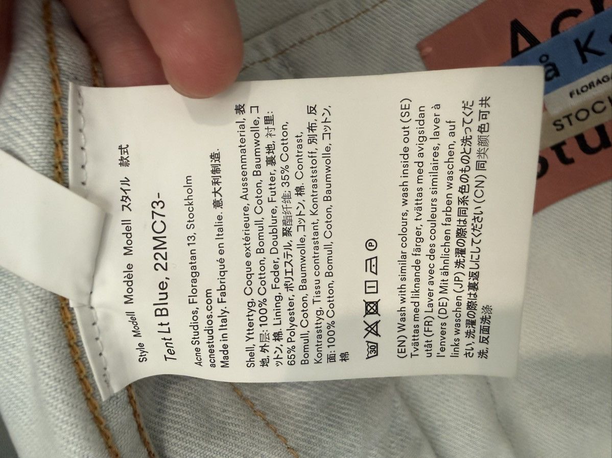 Acne Studios Acne Studios Bla Konst Denim Jacket Size US M / EU 48-50 / 2 - 9 Thumbnail